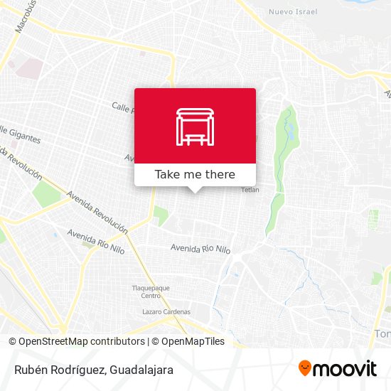 Rubén Rodríguez map