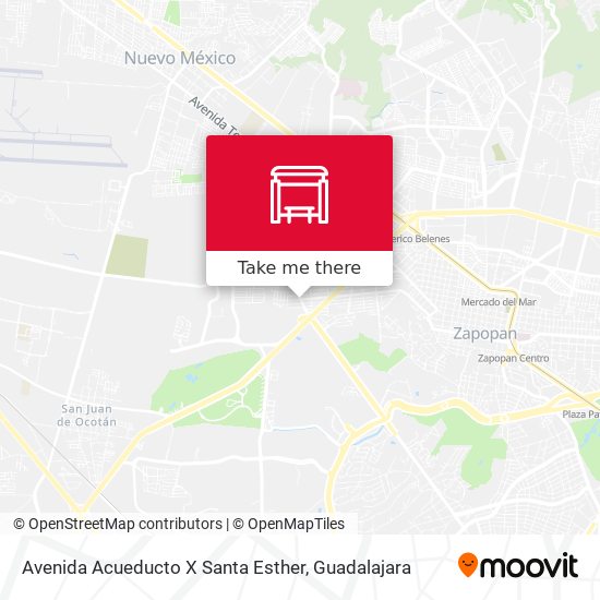 Mapa de Avenida Acueducto X Santa Esther