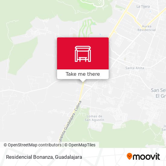 Mapa de Residencial Bonanza