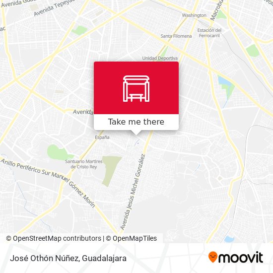 Mapa de José Othón Núñez