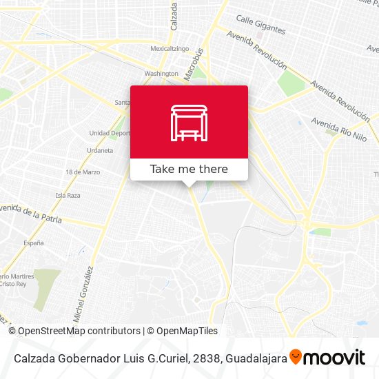Calzada Gobernador Luis G.Curiel, 2838 map