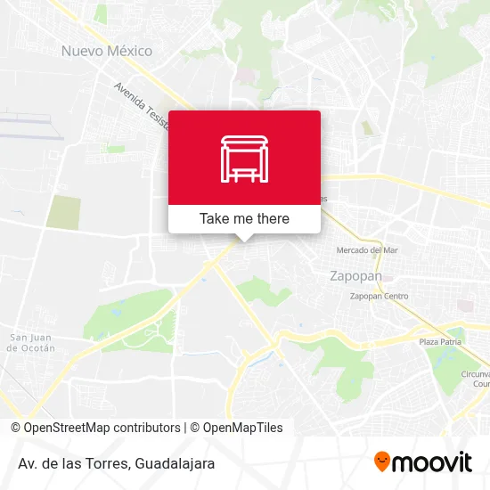 Av. de las Torres map