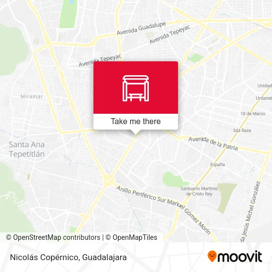 Nicolás Copérnico map