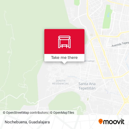 Mapa de Nochebuena