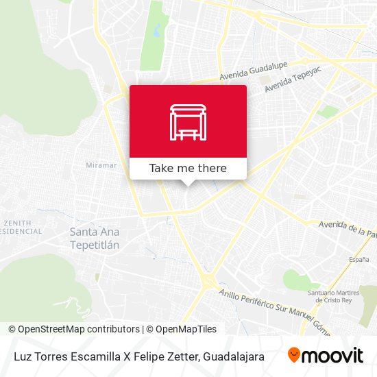 Luz Torres Escamilla X Felipe Zetter map
