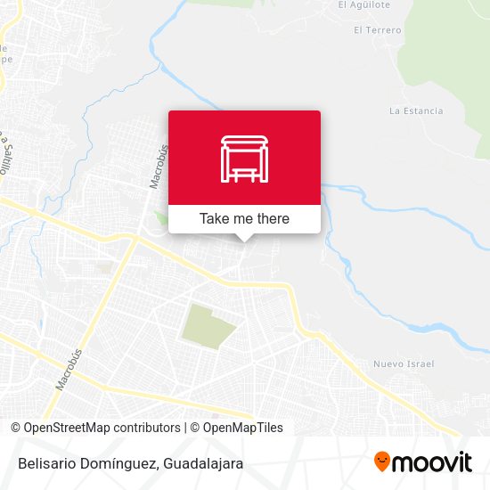 Belisario Domínguez map