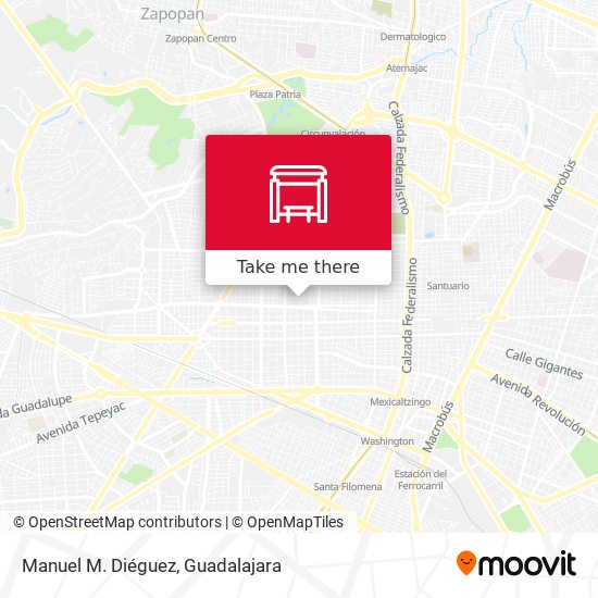 Mapa de Manuel M. Diéguez
