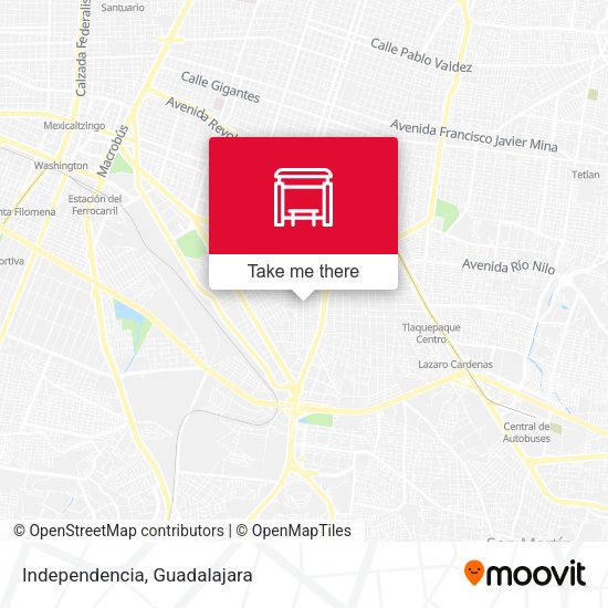 Mapa de Independencia