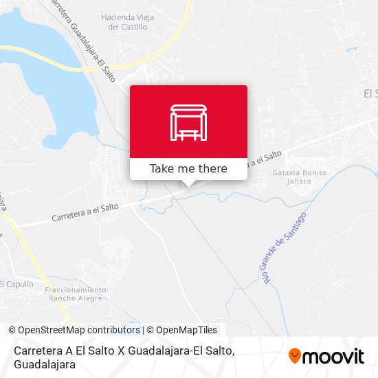 Carretera A El Salto X Guadalajara-El Salto map