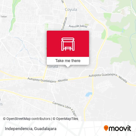 Mapa de Independencia