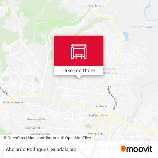 Abelardo Rodríguez map