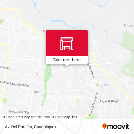 Av. Del Paraíso map