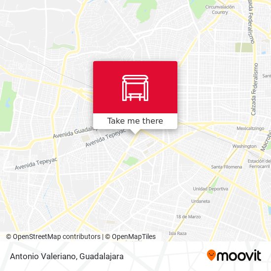 Mapa de Antonio Valeriano