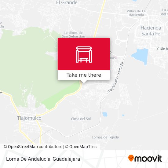 Mapa de Loma De Andalucía
