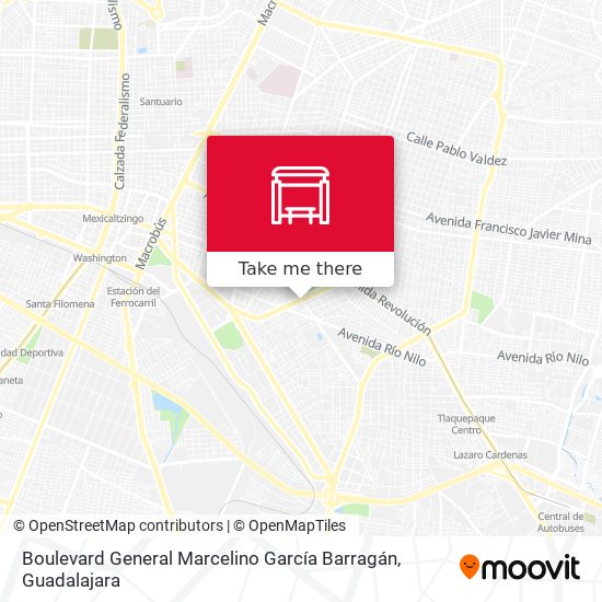 Boulevard General Marcelino García Barragán map