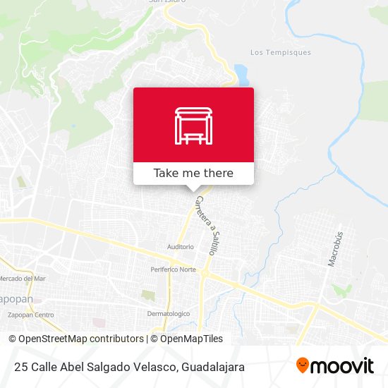 25 Calle Abel Salgado Velasco map