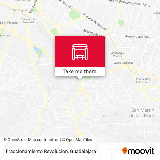 Mapa de Fraccionamiento Revolución