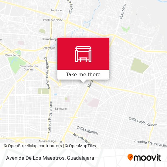 Avenida De Los Maestros map