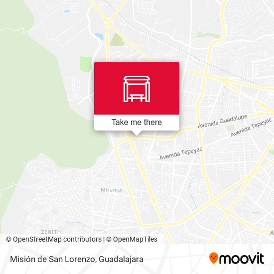 Misión de San Lorenzo map