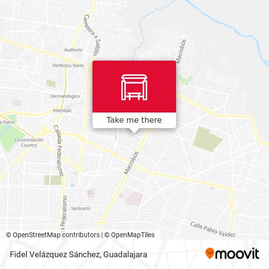 Fidel Velázquez Sánchez map