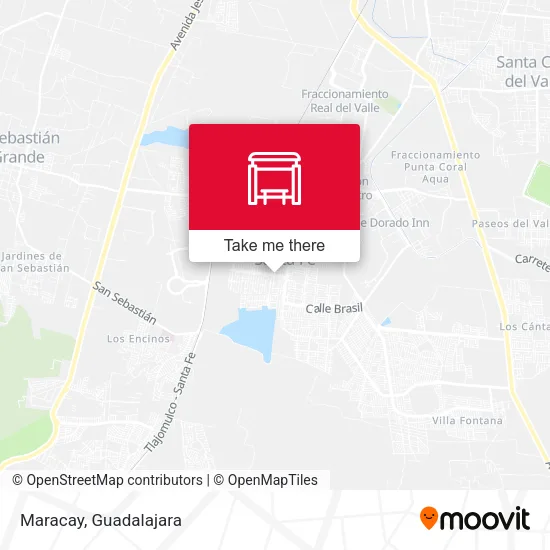 Mapa de Maracay