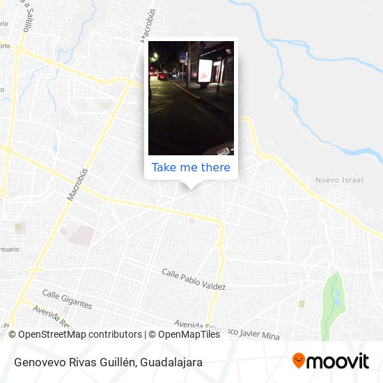 Genovevo Rivas Guillén map