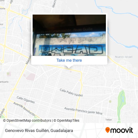 Genovevo Rivas Guillén map