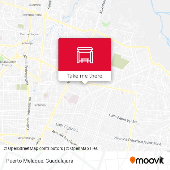 Mapa de Puerto Melaque