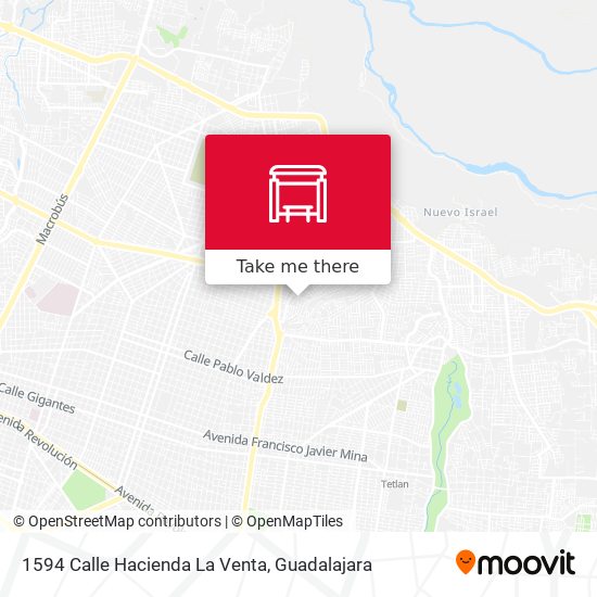 1594 Calle Hacienda La Venta map