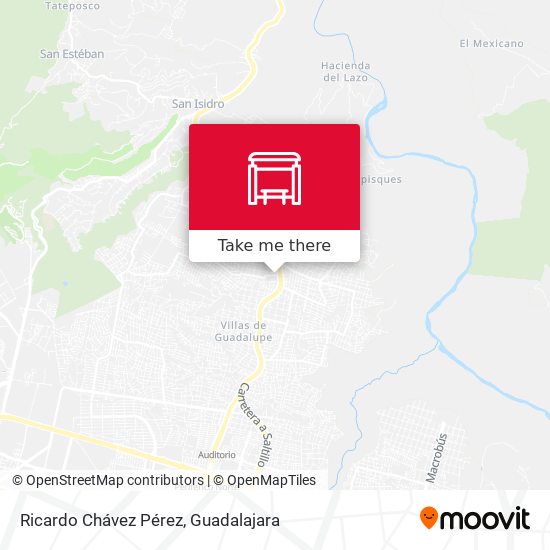 Ricardo Chávez Pérez map