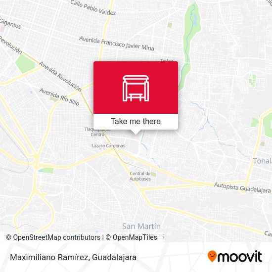 Maximiliano Ramírez map