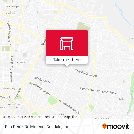 Rita Pérez De Moreno map