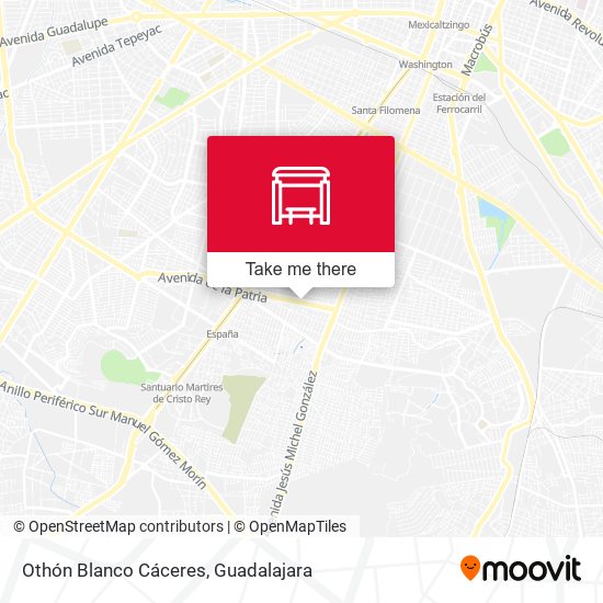 Othón Blanco Cáceres map