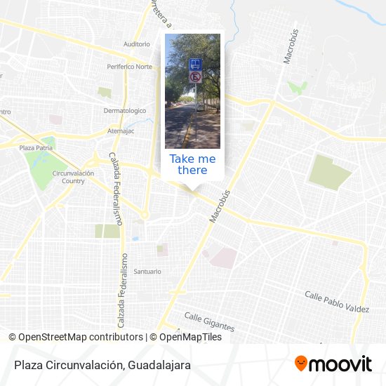 Mapa de Plaza Circunvalación