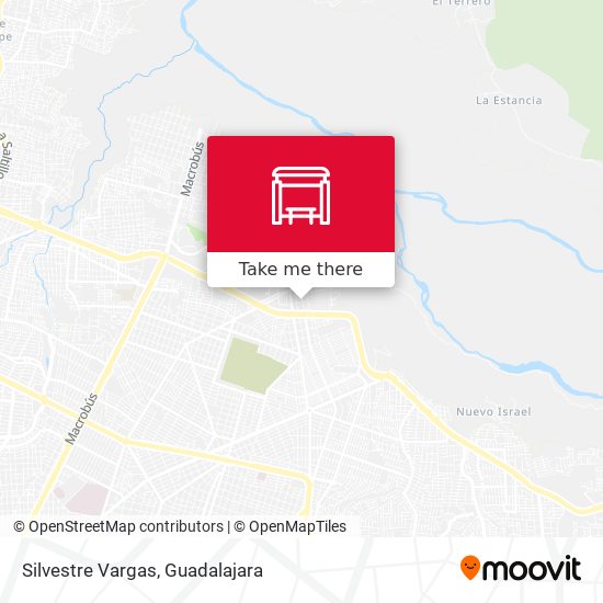 Mapa de Silvestre Vargas