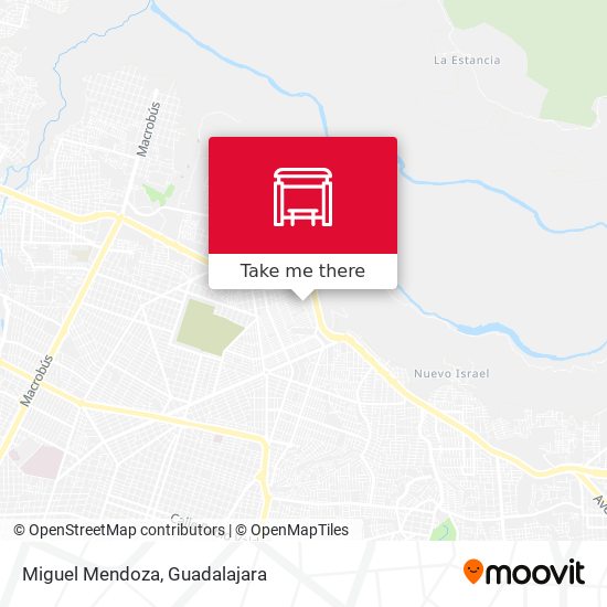 Miguel Mendoza map