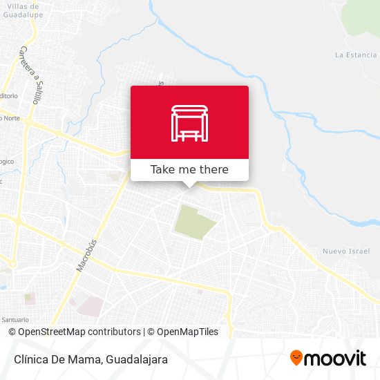 Clínica De Mama map