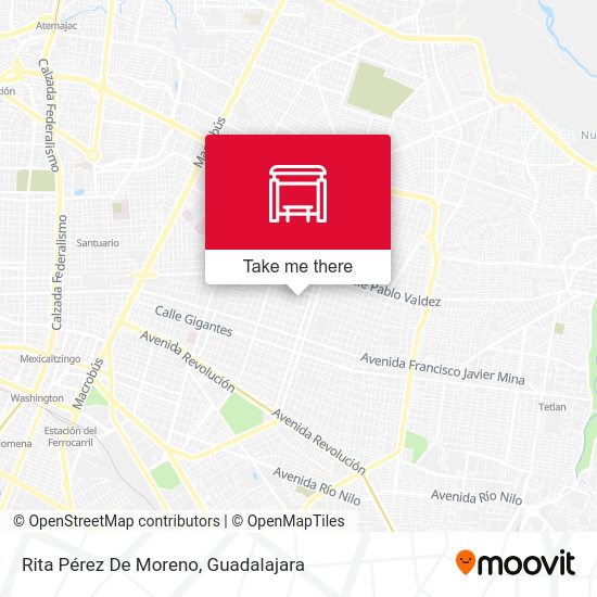 Rita Pérez De Moreno map
