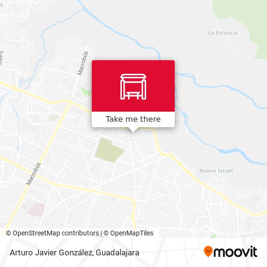 Arturo Javier González map