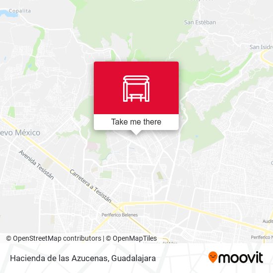 Mapa de Hacienda de las Azucenas
