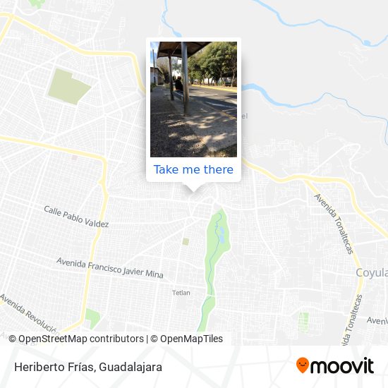 Heriberto Frías map