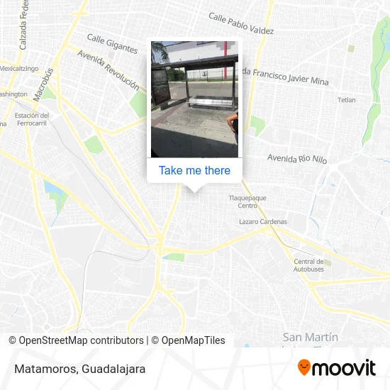 Matamoros map