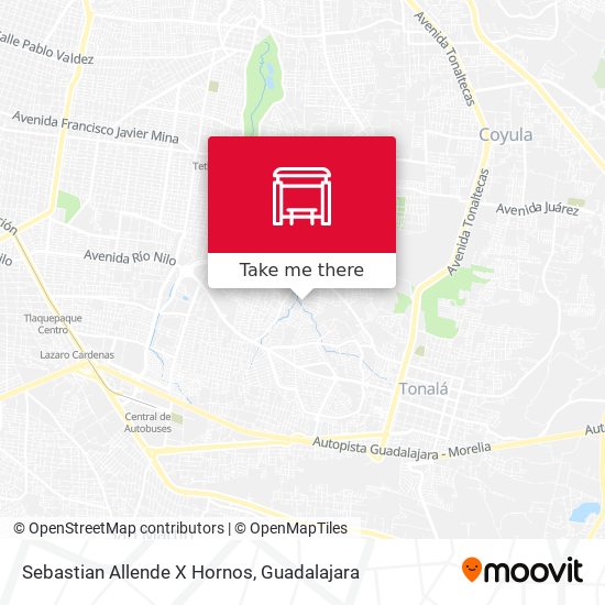 Mapa de Sebastian Allende X Hornos