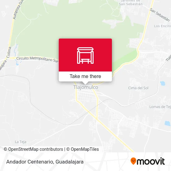 Mapa de Andador Centenario