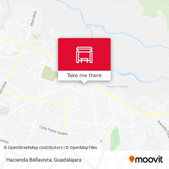 Hacienda Bellavista map
