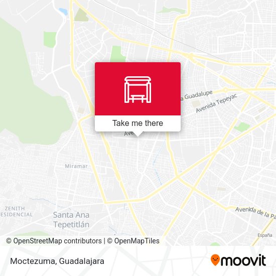 Mapa de Moctezuma