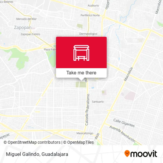 Mapa de Miguel Galindo