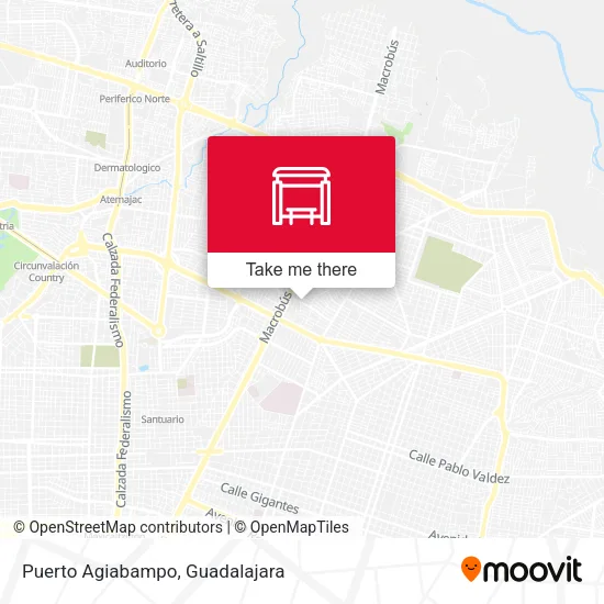 Puerto Agiabampo map