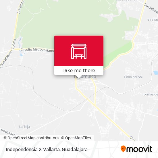 Mapa de Independencia X Vallarta