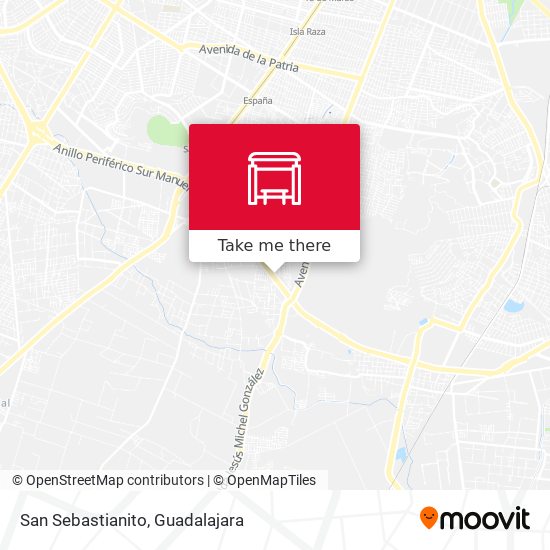 Mapa de San Sebastianito